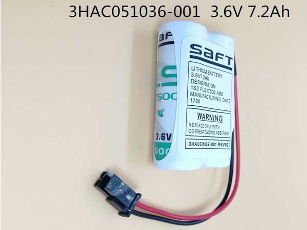 ABBI(y)CIRB1200늳 3HAC051036-001 3.6V 7.2Ah